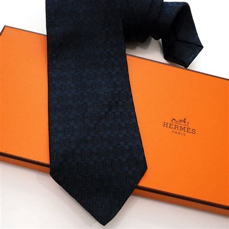 hermes tie black|where to buy Hermes ties.